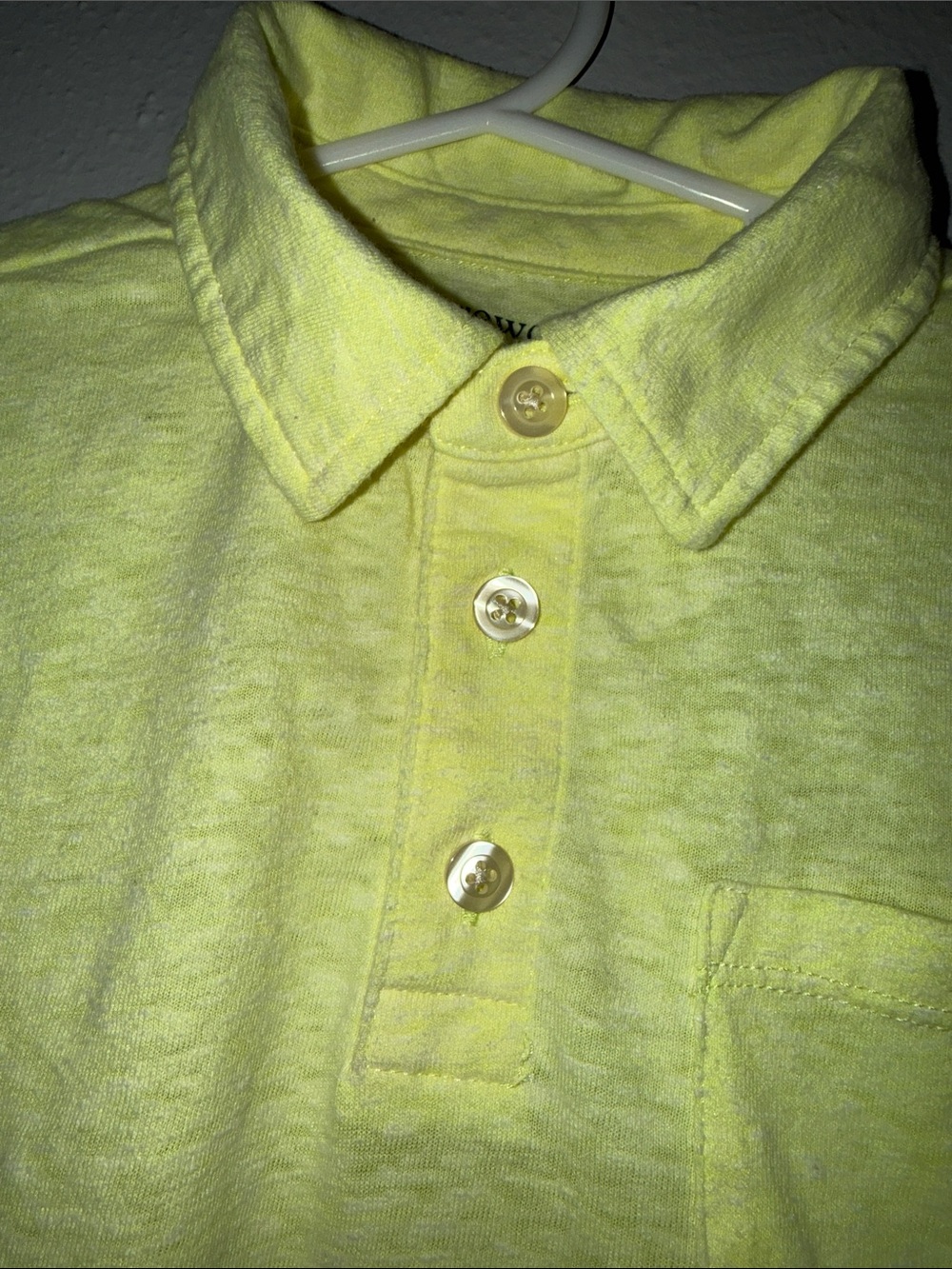 Crewcuts Everday Polo bright neon yellow - Picture 3 of 5